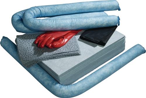 TECWERK Notfallset Öl Inh.50-tlg.m.Handschuhen bindet b.max.50l TECWERK