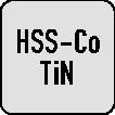 PROMAT Maschinengewindebohrer DIN 376C M22x2,5mm HSS-Co TiN 6H PROMAT