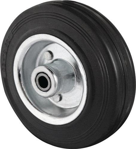 Ersatzrad D.80mm Trgf.70kg VG schwarz Achs-D.12mm Nabenl.40mm PROMAT