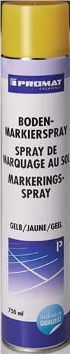 PROMAT CHEMICALS Bodenmarkierspray 750 ml gelb Spraydose PROMAT CHEMICALS