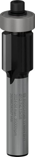 BOSCH Bündigfräser Standard for Wood, 8 mm, D1 12,7 mm, L 13 mm, G 56 mm