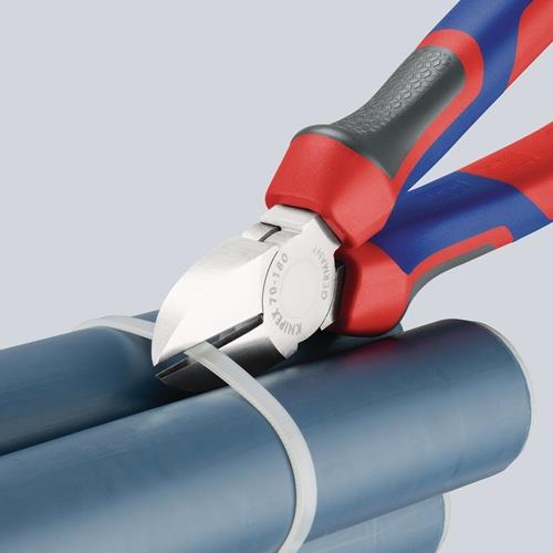 KNIPEX Seitenschneider L.180mm Kopf verchr.Comfort-Griff KNIPEX KNIPEX Seitenschneider L.180mm Kopf verchr.Comfort-Griff KNIPEX