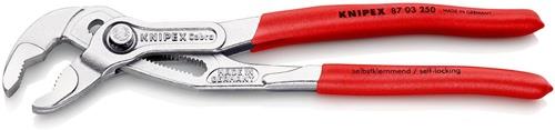 KNIPEX Wasserpumpenzange Cobra® L.250mm Spann-W.46mm verchr.Ku.-Überzug KNIPEX