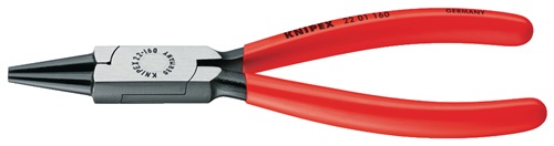 KNIPEX Rundzange L.140mm Kopf pol.Ku.-Überzug KNIPEX