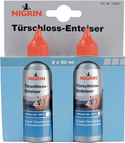 NIGRIN Türschlossenteiser 2 x 50 ml Spritzflasche NIGRIN