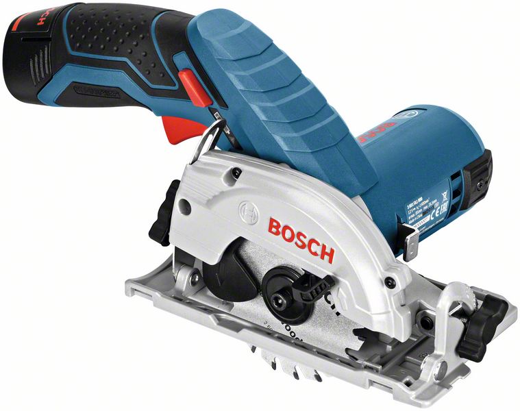 BOSCH Akku-Kreissäge GKS 12V-26, mit 2 x 3.0 Ah Li-Ion Akku, L-BOXX