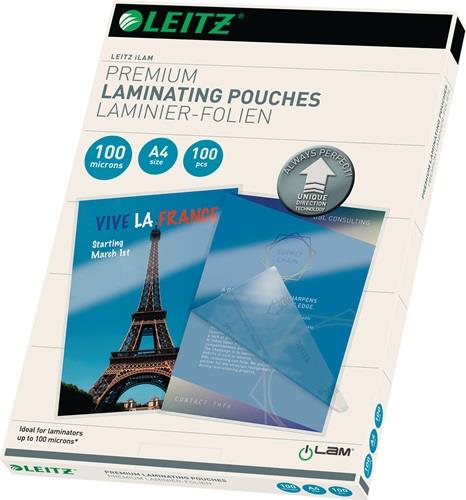 LEITZ Laminierfolie DIN A4 L303xB216mm Folienstärke 100 µm KT=100 St.LEITZ