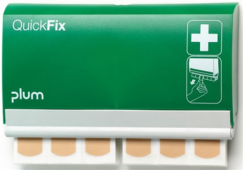 PLUM Pflasterspender QuickFix Elastic and water resistant B230xH135xT32ca.mm grün