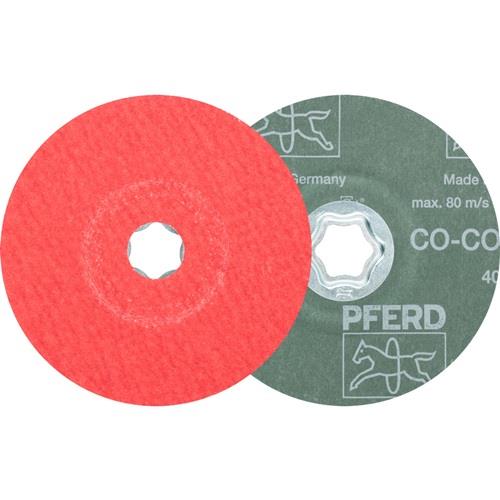 PFERD Fiberscheibe COMBICLICK CO-COOL D.125mm K.60 INOX/Alu.Keramikkorn PFERD