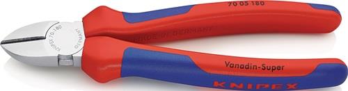 KNIPEX Seitenschneider L.180mm Kopf verchr.Comfort-Griff KNIPEX
