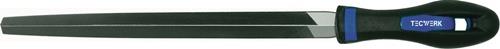 TECWERK Werkstattfeile DIN 7261 L.200mm Q.14mm Hieb 2 Dreikant 2K-Ergo TECWERK