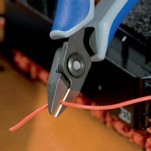 KNIPEX Präzisions-Elektronik-Seitenschn.L.125mm Form 3 Facette ja,sehr kl.pol.KNIPEX