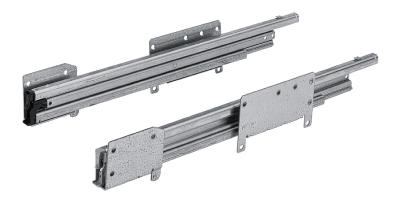 HETTICH Auszugsführung Quadro Duplex 45, 530 mm, links, 1059164