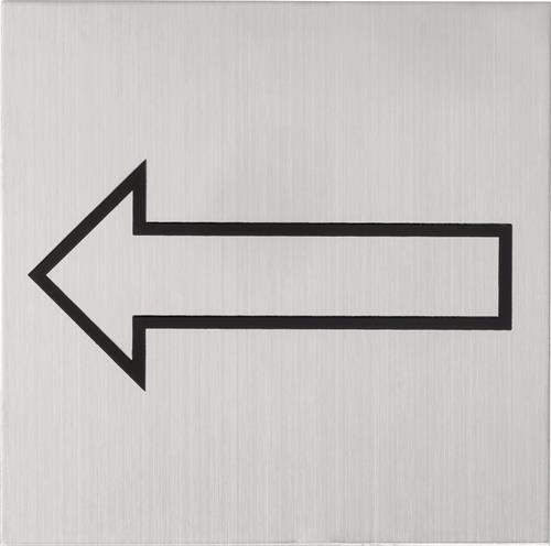 TECWERK Hinweiszeichen NW-4600-4 VA Farb-Nr.60 B.126mm H.126mm TECWERK