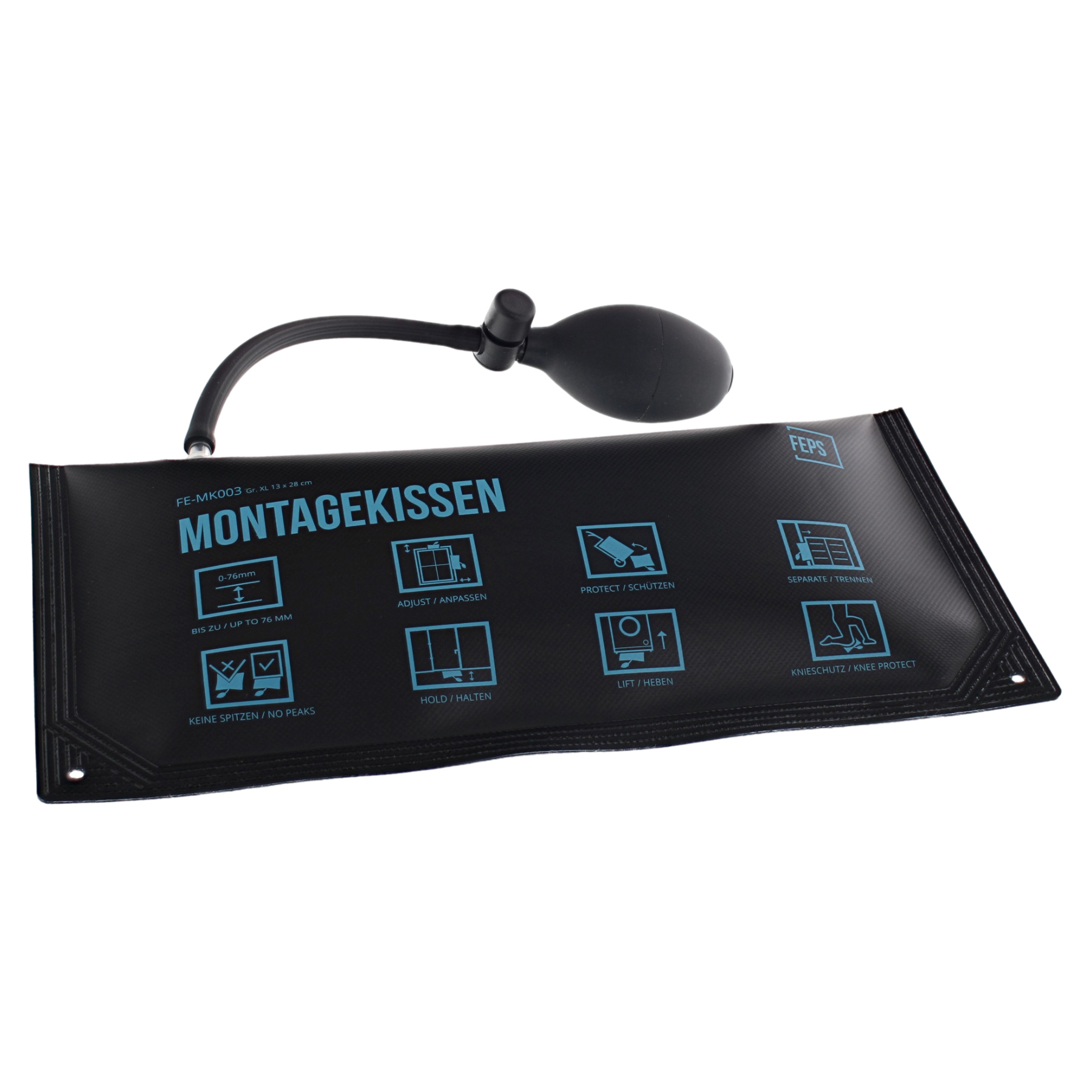 FEPS Tool Montagekissen Gr. XL 13x28 FE-MK003 schwarz