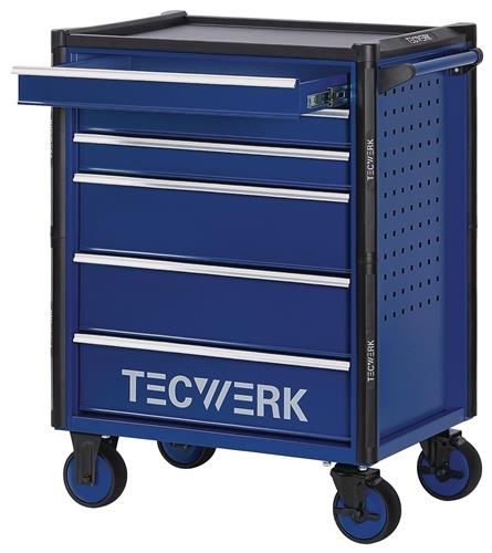 TECWERK Werkzeugwagen TREND 2.0 B745xT475xH950mm 300kg 6 Schubl.152-tlg.Stahlbl.TECWERK