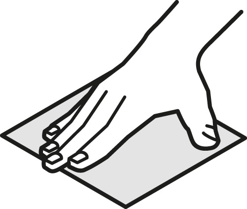 KLINGSPOR Schleifpapier, wasserfest PS 8 C