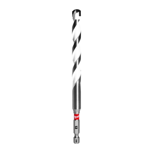 MILWAUKEE 12 x 260 mm SHOCKWAVE Multimaterial Bohrer 1/4" Hex