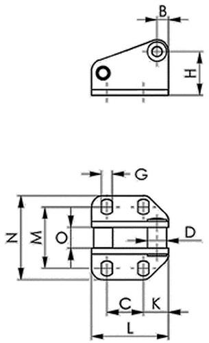 AMF Gegenhalter Nr.6847G Gr.1 verz.AMF