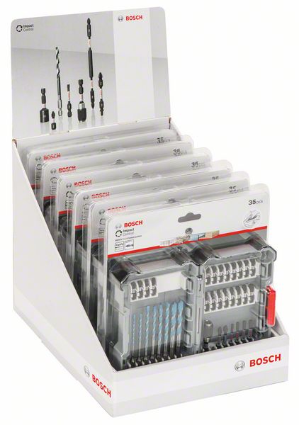 BOSCH Impact Control Multi Construction Bohrer- und Schrauberbit-Set, 35-teilig