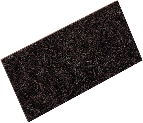Nordwest Hartfilzauflage L280xB140xS10mm schwarz