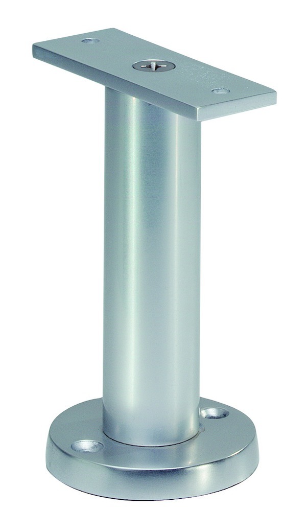 KWS Trennwandstütze 4004, Edelstahl