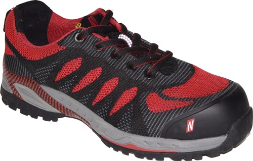 Sicherheitsschuh PRO STEP schwarz/rot S1P SRC ESD EN ISO 20345,EN61340-4-3