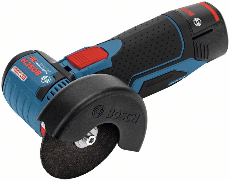 BOSCH Akku-Winkelschleifer GWS 12V-76, Solo Version, L-BOXX