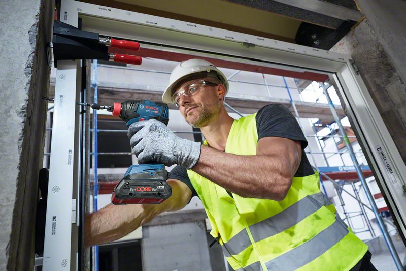 BOSCH Akku-Drehschlagschrauber GDX 18V-200 mit 2x Akku GBA 18V 4.0Ah in L-Case BOSCH Akku-Drehschlagschrauber GDX 18V-200 mit 2x Akku GBA 18V 4.0Ah in L-Case