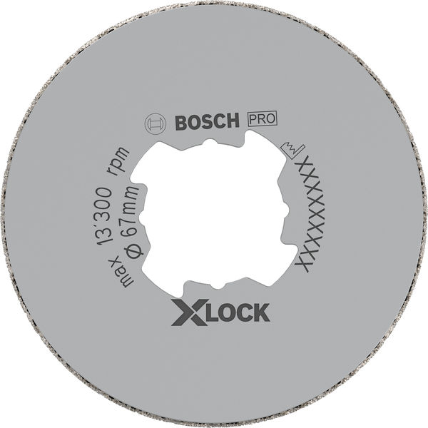 BOSCH Diamanttrockenbohrer X-LOCK Best for Ceramic Dry Speed, 67 x 35 mm