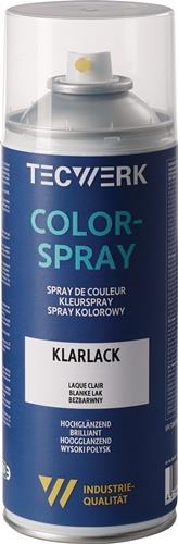 TECWERK Colorspray klarlack hochglänzend 400ml Spraydose TECWERK
