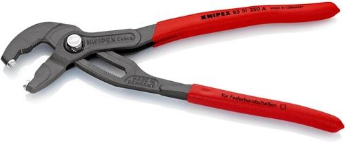 KNIPEX Federbandschellenzange Gesamt-L.250mm Kap.max.70mm Einstellungen 25