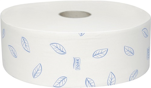 TORK Toilettenpapier TORK Jumbo Premium · 110273 2-lagig,Dekorprägung TORK