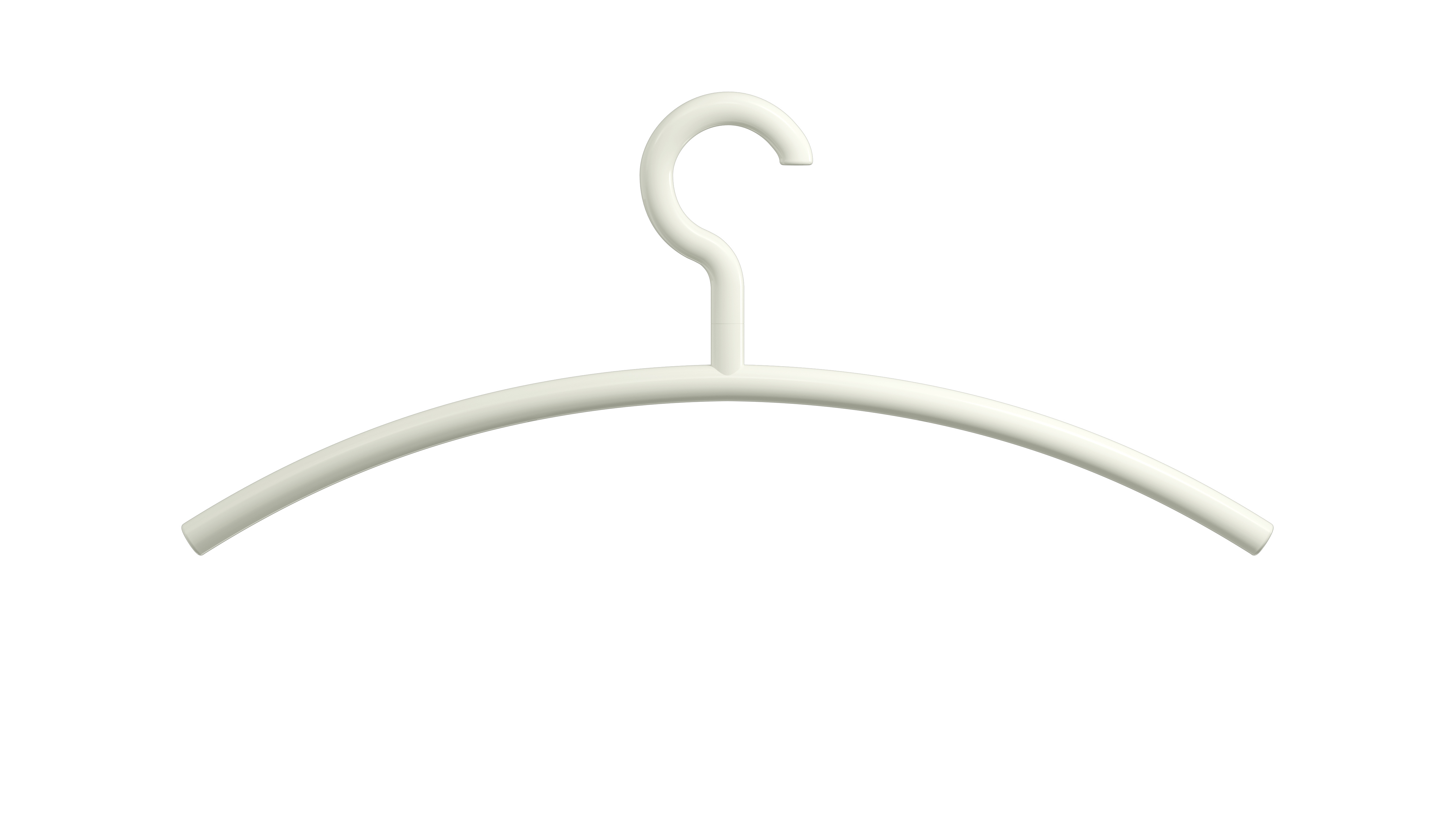 HEWI Kleiderbügel, System 111, drehbarer Haken, reinweiß