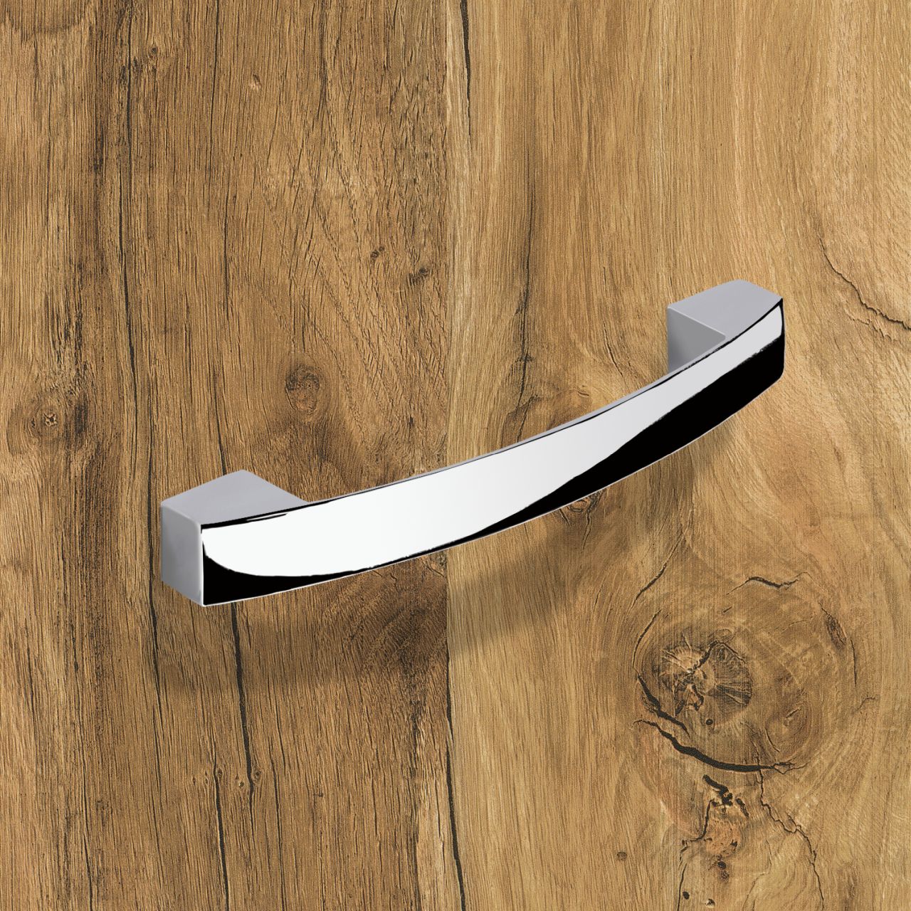 HETTICH Griff Vantania, •–• 128, L 144 mm, B 14 mm, H 27 mm, Verchromt glanz, 9113211 HETTICH Griff Vantania, •–• 128, L 144 mm, B 14 mm, H 27 mm, Verchromt glanz, 9113211