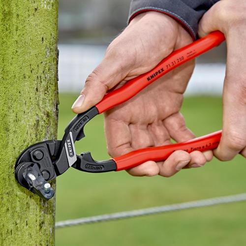 KNIPEX Kompaktbolzenschneider CoBolt® L.250mm Ku.-Überzug ger.4,2mm m.Aussparung KNIPEX Kompaktbolzenschneider CoBolt® L.250mm Ku.-Überzug ger.4,2mm m.Aussparung