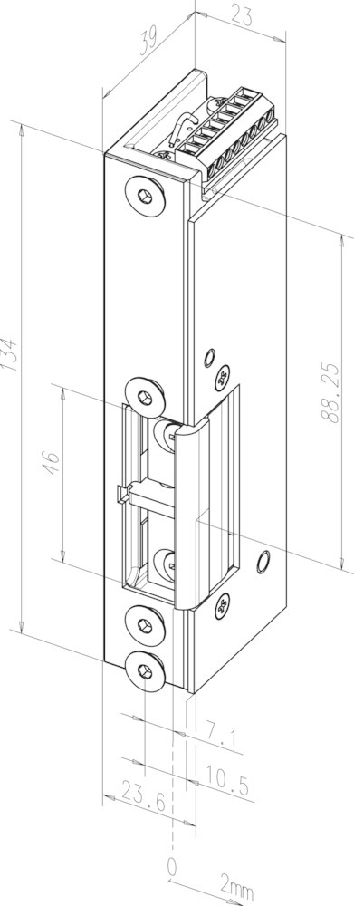 effeff Fluchttüröffner 331U81F effeff Fluchttüröffner 331U81F