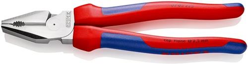 KNIPEX Kraftkombizange L.225mm verchr.Mehrkomp.-Hülle KNIPEX