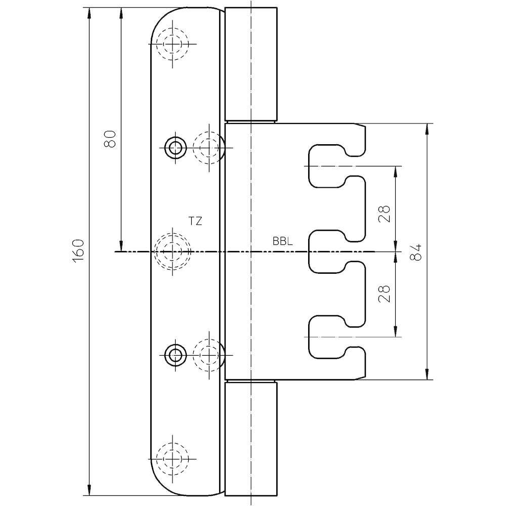 SIMONSWERK Objektband VARIANT® VX 7939/160 18-3 FD