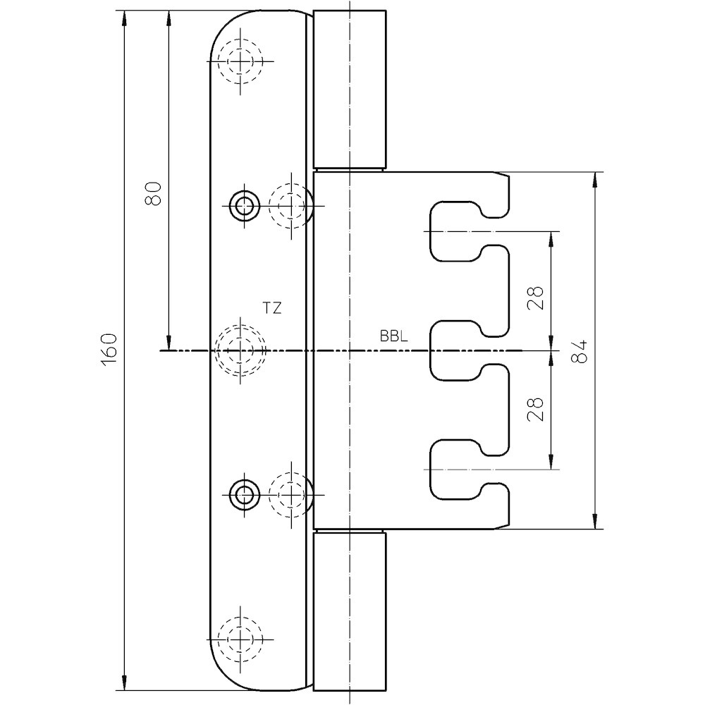 SIMONSWERK Objektband VARIANT® VX 7939/160 18-3 FD