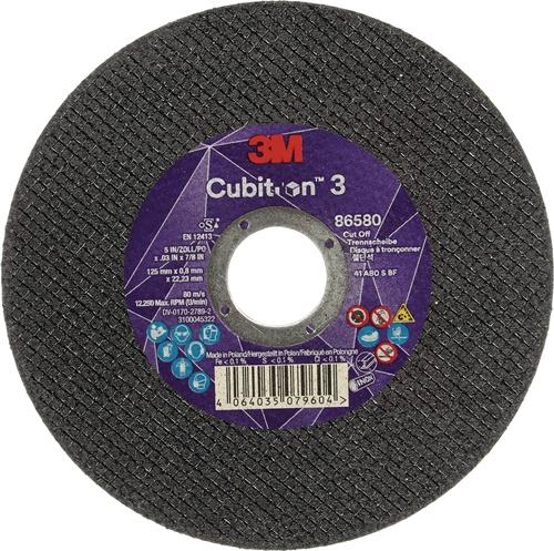 3M Trennscheibe Cubitron™ 3 D125x0,8mm ger.3M™ Cubitron™ 3 Bohr.22,23mm 3M