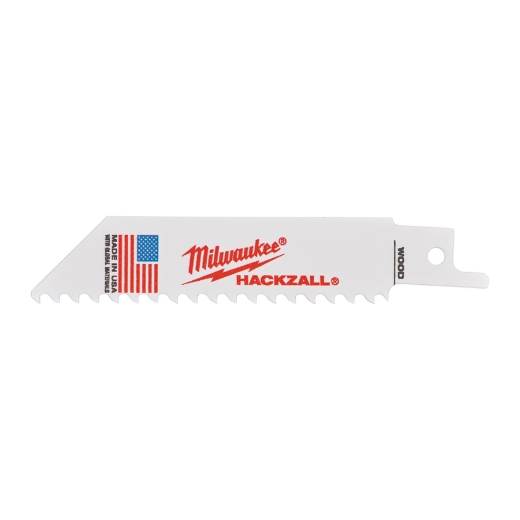 MILWAUKEE 100 x 1 mm für C12 HZ Säbelsägeblatt HACKZALL Metall