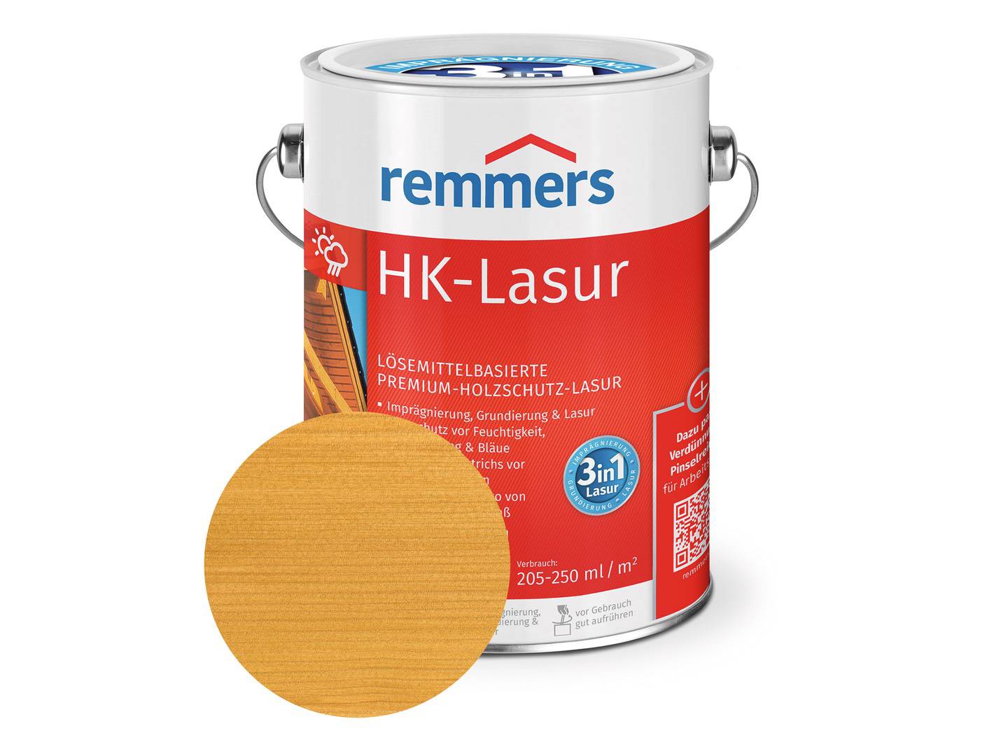 REMMERS HK-Lasur eiche hell (RC-365) 0,75 l