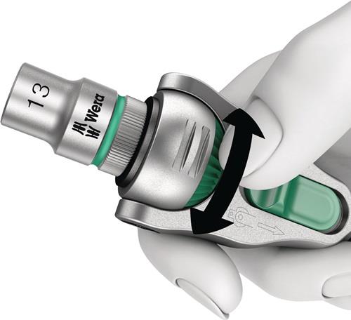 WERA Steckschlüsselsatz 8100 SB ALL-in Zyklop Speed 35-tlg.3/8 Zoll SW 6-19mm