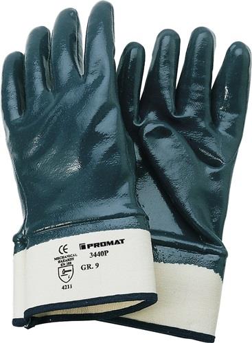 PROMAT Handschuhe Neckar Gr.10 blau Nitrilvollbeschichtung EN 388 PSA II PROMAT