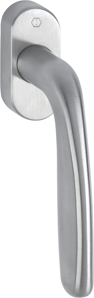 HOPPE® Fenstergriff Cardiff E0850/U23, ohne Schrauben, Edelstahl HOPPE® Fenstergriff Cardiff E0850/U23, ohne Schrauben, Edelstahl