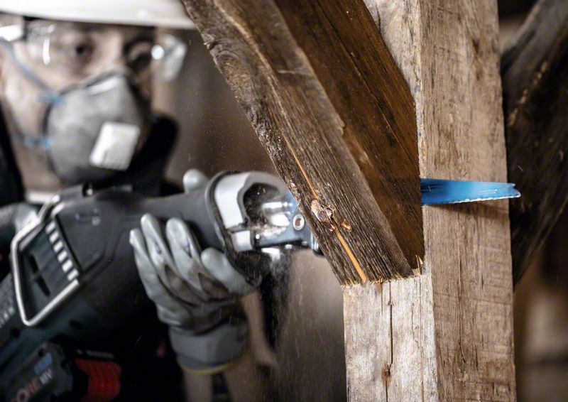BOSCH EXPERT ‘Wood with Metal Demolition’ S 1167 XHM Säbelsägeblatt, 3 Stück. Für Säbelsägen BOSCH EXPERT ‘Wood with Metal Demolition’ S 1167 XHM Säbelsägeblatt, 3 Stück. Für Säbelsägen