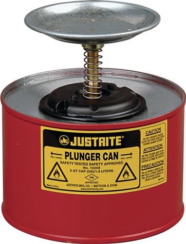 ASECOS Sparanfeuchter 2,0l Stahlbl.D185xH187mm JUSTRITE