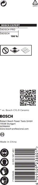 BOSCH EXPERT HEX-9 HardCeramic Bohrer, 5.5 x 90 mm BOSCH EXPERT HEX-9 HardCeramic Bohrer, 5.5 x 90 mm
