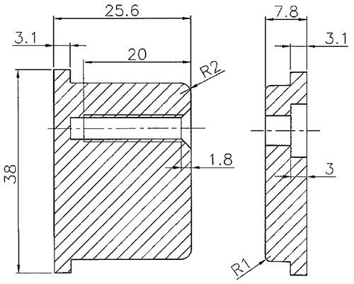 SCHNEGEL Blindzylinder-Set Türdicken 35-110mm Alu.Druckg.kürzbar SCHNEGEL